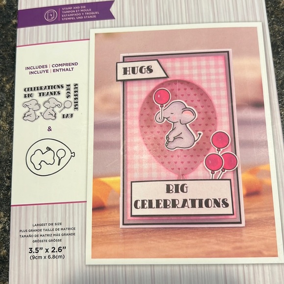 pop dies Other - Set of 3 die cut tools and stamps